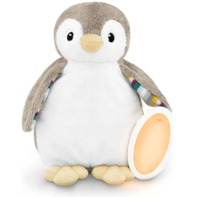 Zazu Phoebe de pinguin babyslaapknuffel met opname functie