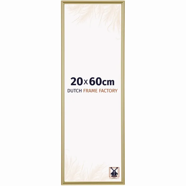 Dutch Frame Factory Fotolijst 20x60 cm - Kunststof - Goud - Angers