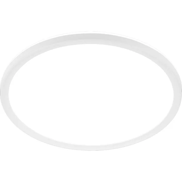 Briloner SLIM - Plafondlamp - rond - led plafonniére - met achtergrondverlichting - 22W - Ø42cm - wit