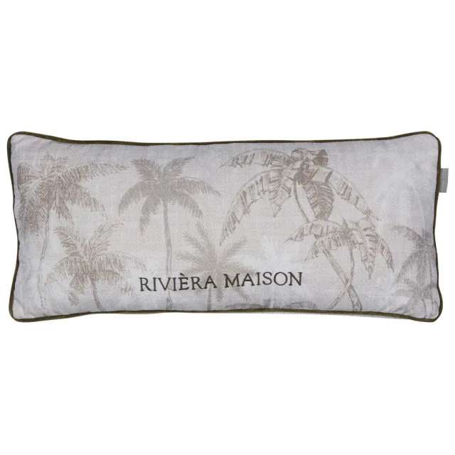 Riviera Maison sierkussen Palms (70x70 cm) Zand