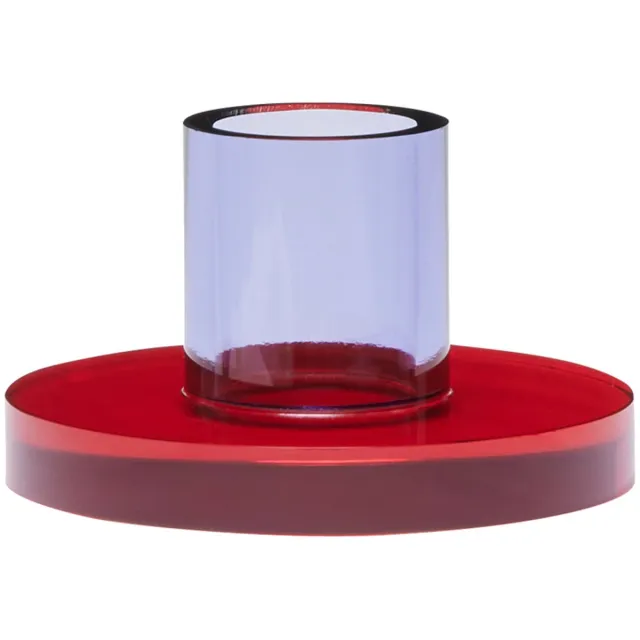 Hübsch kandelaar Astra Purple Rood