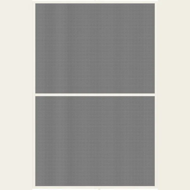 Livn Inzet Raamhor Plus Pollen wit 100x150 cm - Met anti-pollengaas - Zonder schroeven te monteren - Hoogte en breedte inkortbaar