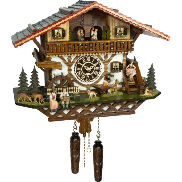 Trenkle 4289_QMT_HZZG - Koekoeksklok - kwarts bruin