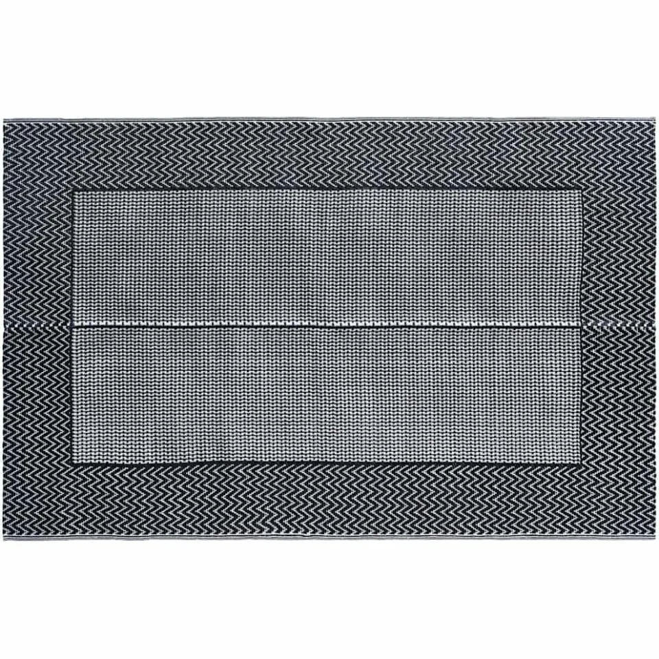 vidaXL Buitenkleed ARAKIL 120x180 cm PP grijs