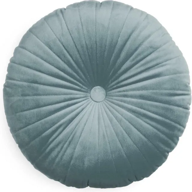 Essenza Naina Sierkussen Denim Blue - Ø 40 cm
