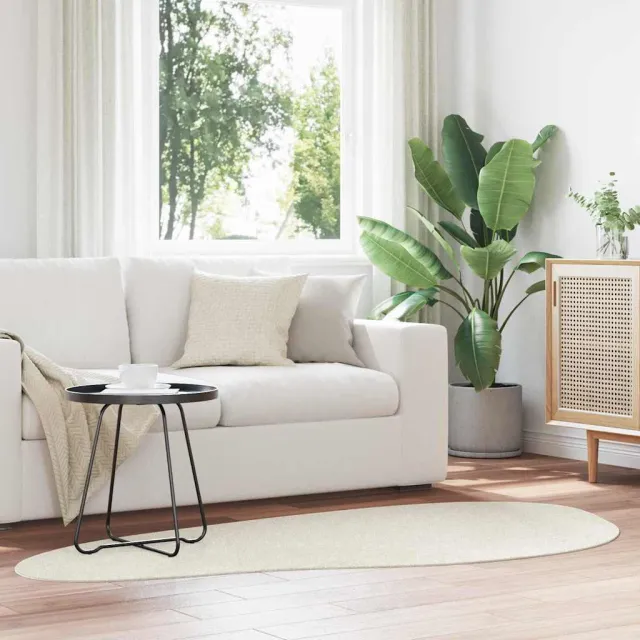 vidaXL Tapijt HUARTE Crèmekleurig 100 x 200 cm Polyester, foto 2