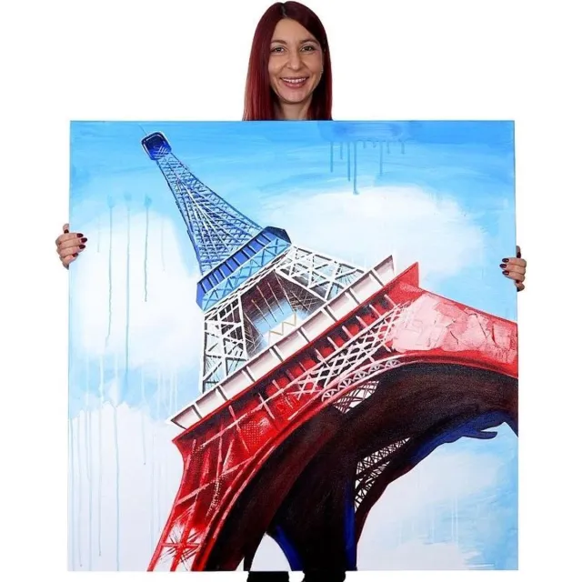 Brulo Olieverf schilderij Eiffeltoren 2 Vele kleuren