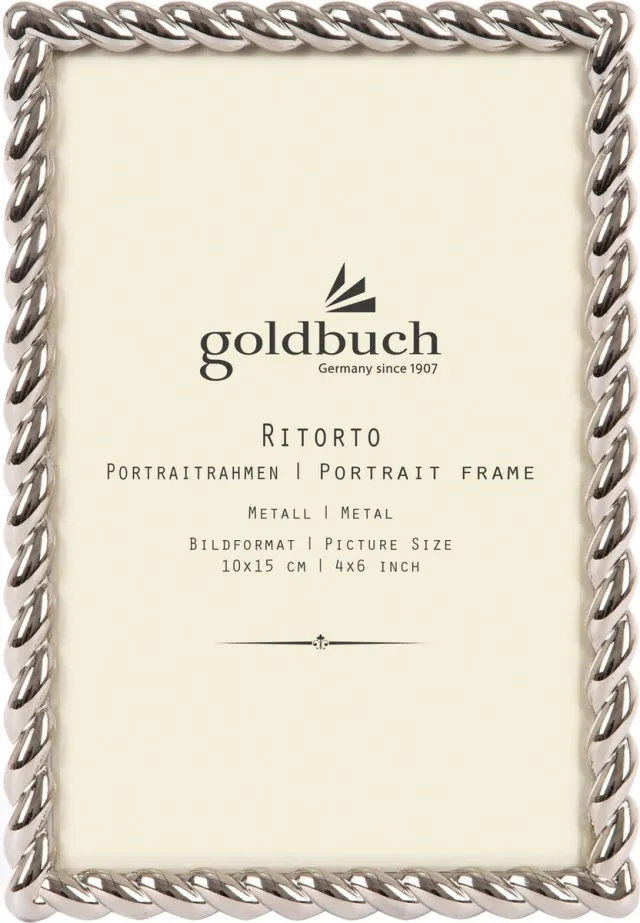 Goldbuch Fotolijst Ritorto - 10x15 cm Zilver