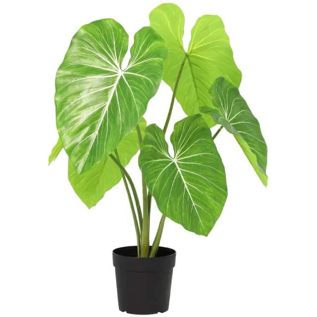 Trendyplants Kunst Philodendron - Philodendron - Kunstplant - Hoogte 100cm - Potmaat Ø23cm Groen