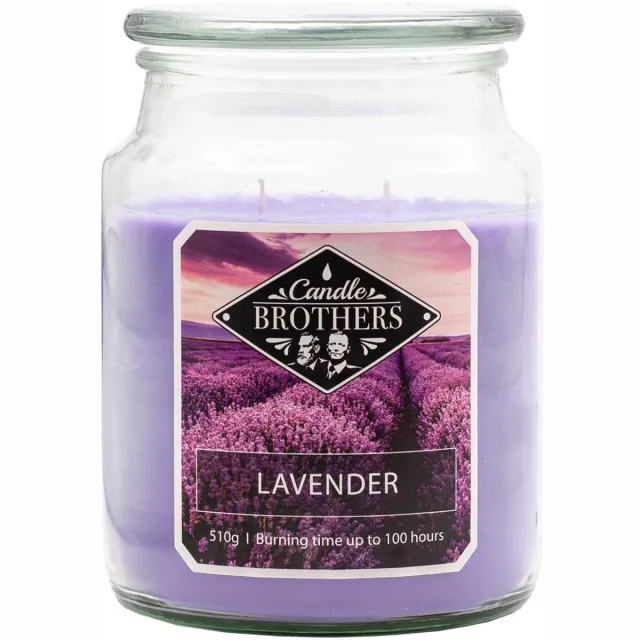 Candle brother Candle-Brothers Geurkaars - lavendel paars