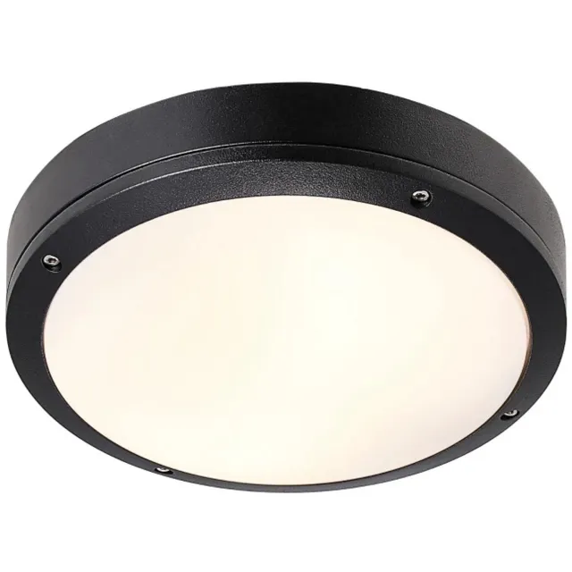 Nordlux Doos 3x Nordlux Desi LED Plafondlamp | 2x E27 Max 12W | ip44 | Dimbaar | Zwart