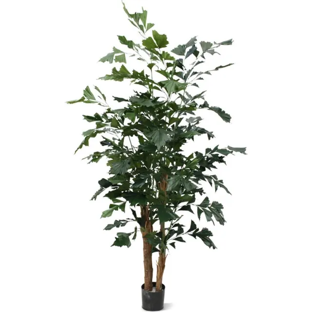 Maxifleur Fishtail XL deluxe kunstpalm 190cm Groen