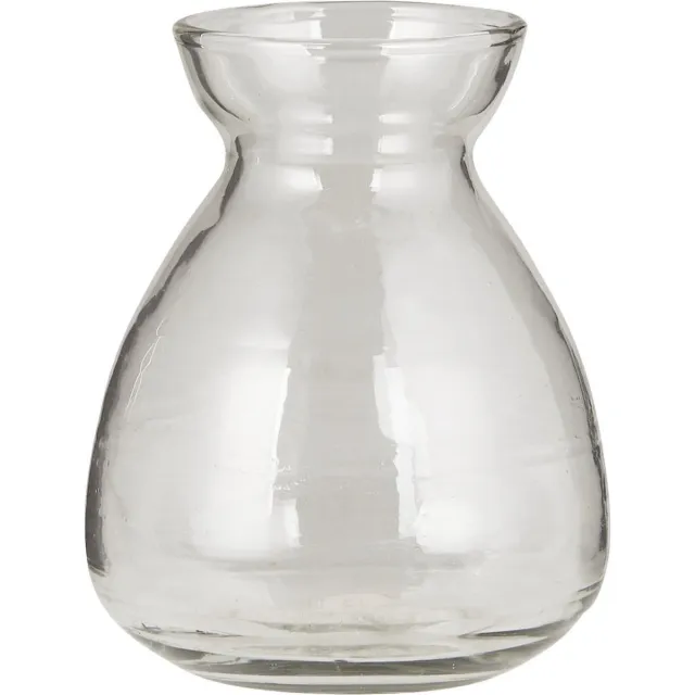 Ib Laursen hyacintenvaas - handgeblazen glas - Ø:6.3 cm transparant