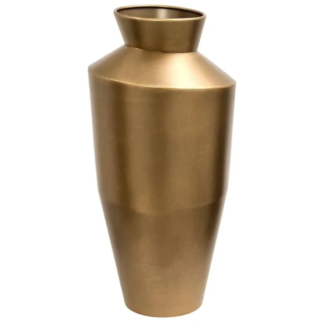 Atmosphera Créateur d'intérieur® Metalen vaas Barrel, hoogte 40 cm, verguld Doré