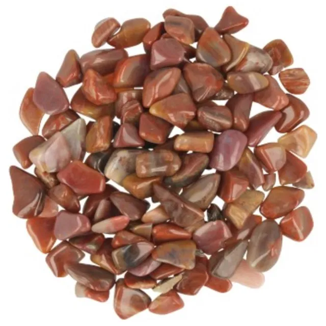 Ruben Robijn Jaspis mix 100 gr. trommelstenen (mt2) Bonte kleuren