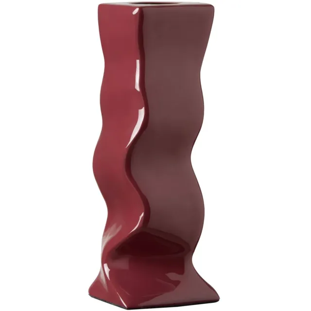 NOUS Living kandelaar Hailey 13x5 cm - donkerrood/roze