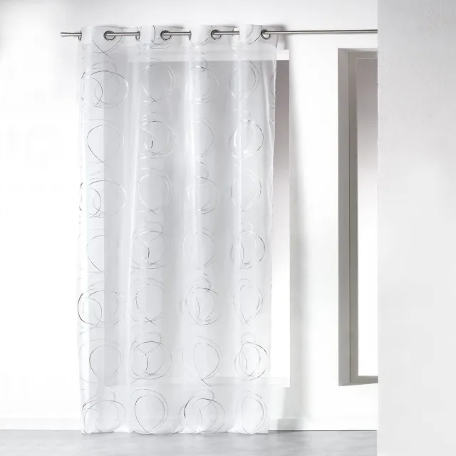 Ibenzoa Duurzame en Stijlvolle Gordijnen voor Elke Ruimte – 140 x 240 cm wit