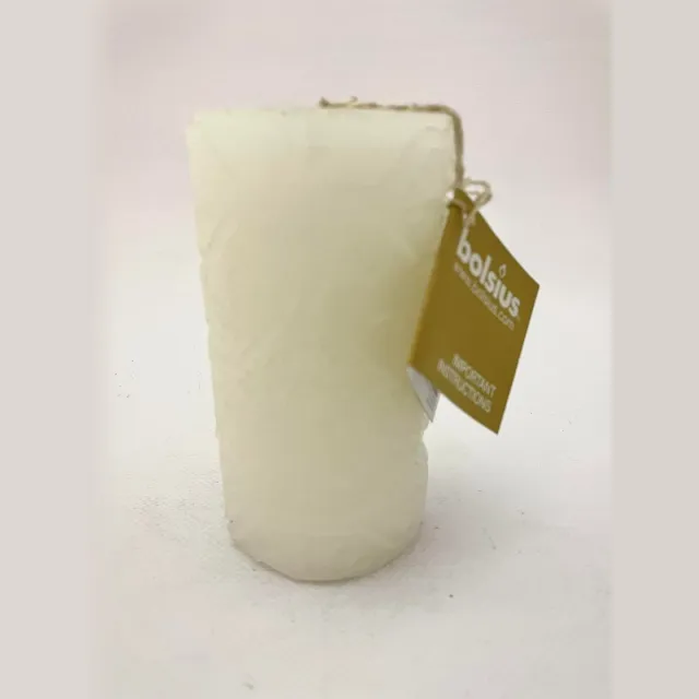 Bolsius stompkaars 130/70 castle white