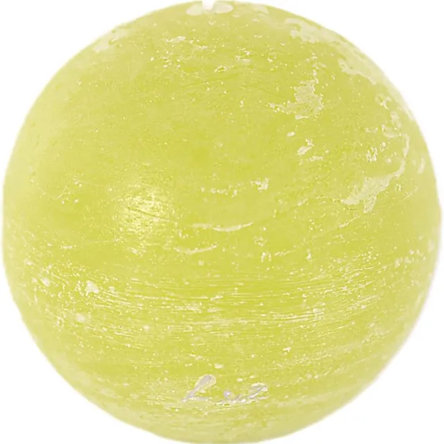 LUZ Rasteli Luz Your Kaars-Bolkaars Groene-Lime Groen D 10 cm