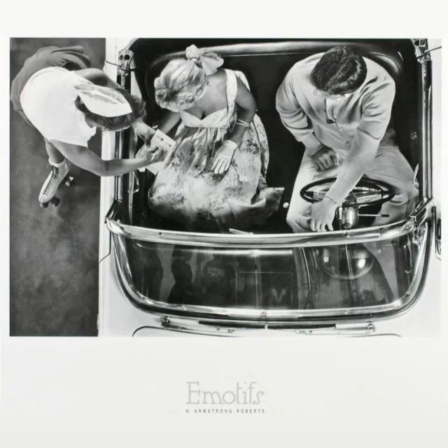 Catch Projecten Poster - Two Burgers to go - H. Armstrong Roberts - Zwart/Wit - Fotografie - Jaren 80