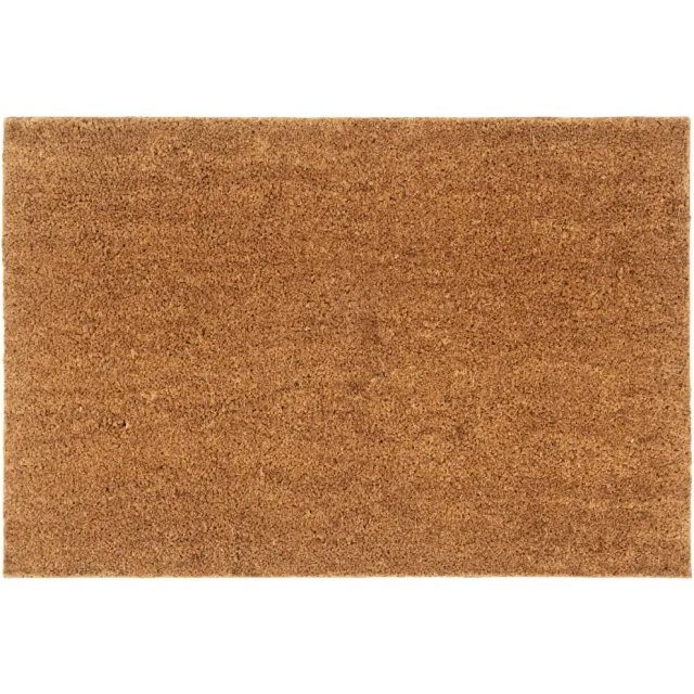 vidaXL Deurmat 60x90 cm getufte kokosvezel naturel Bruin