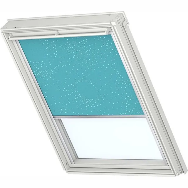 VELUX Dakraamrolgordijn DML P04 3124E Aquablauw