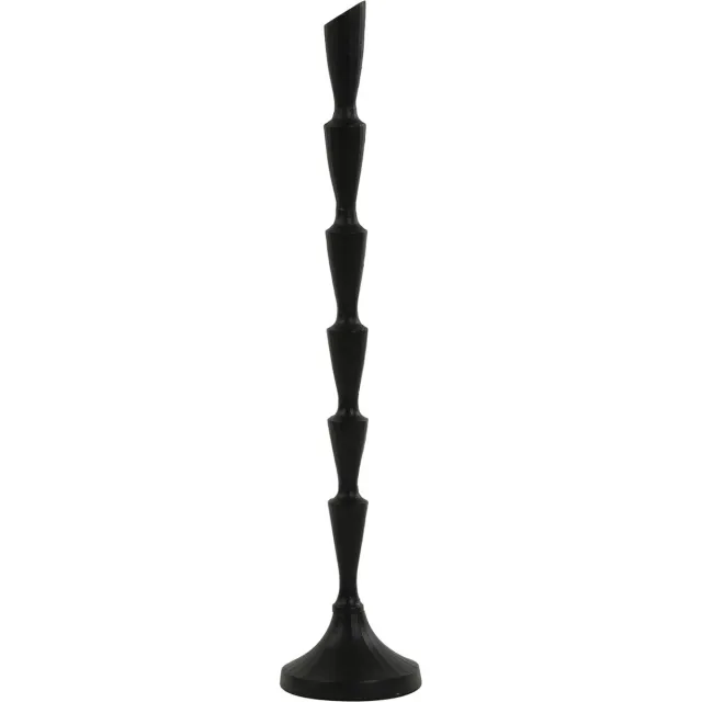 Light & Living Kandelaar diameter 10 x 50 cm Djebbe matt black Light & Living Zwart