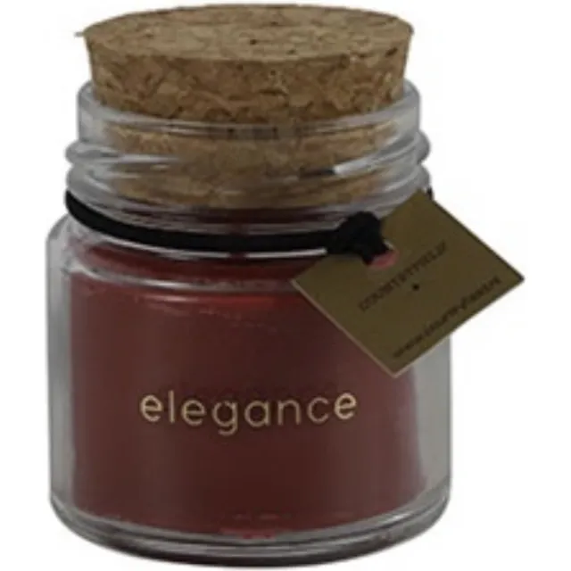 Countryfield Geurkaars - Elegance - mini - rood - per 2 stuks - L4,5B4,5H5CM - Countryfield