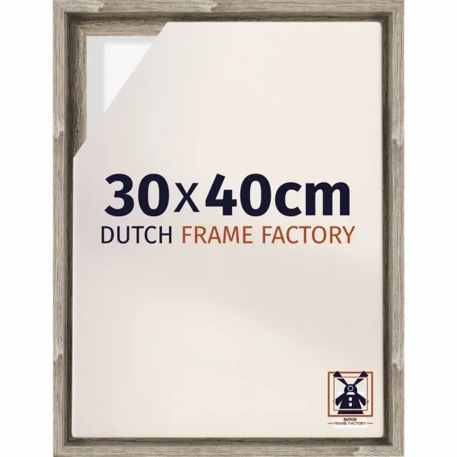 Dutch Frame Factory Baklijst 30x40 cm - Sonoma Eiken - Geschikt voor Canvasdoek - MDF Baklijst Lausanne