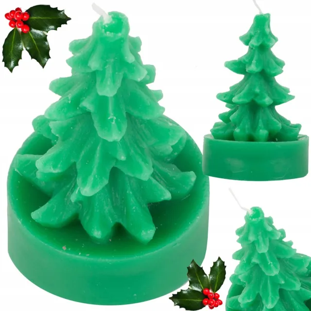 Hangzhou A Link Star Technology CO. LIMITTED - Kerstboom Geurkaars - 7,5 cm - Aroma kerstmis Rood;Wit;Groen