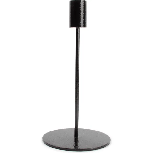 S&P Collection S|P Collection - Kandelaar - 10xH20cm - metaal - zwart - Pillar