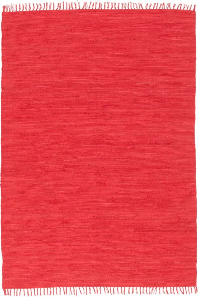 Pergamon Cotton Nature Tapijt Jolly Cotton Rood