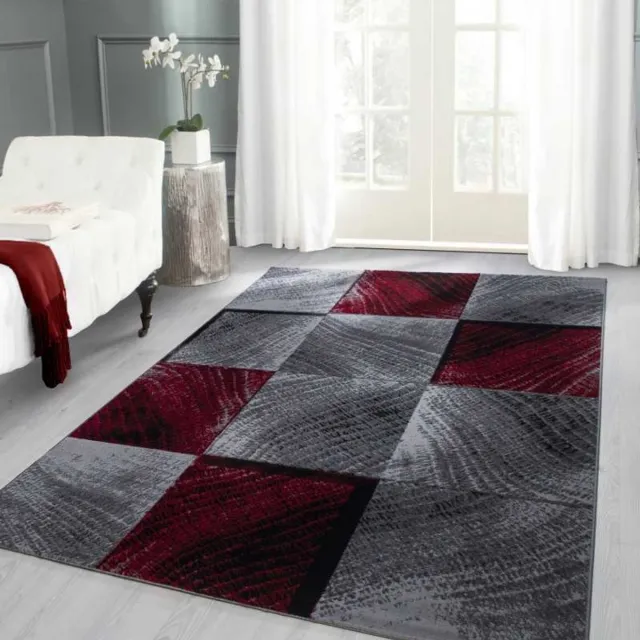 TapisTrend Designer tapijt Rood 200x290 cm Modern Design Plus 8003