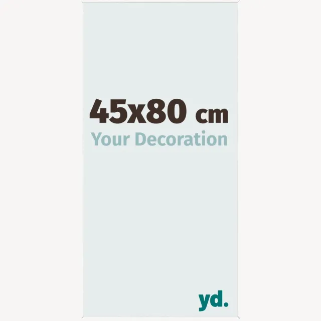 yd. Your Decoration - Fotolijst 45x80 cm - MDF - Wit Hoogglans - Bologna