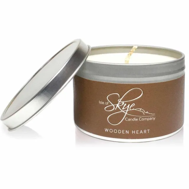 Isle of Skye Candle Company Sojawaskaars Sylvan Cedar - Reisblik - Handgemaakt - 30 uur - Isle of Skye Candle Company Transparant