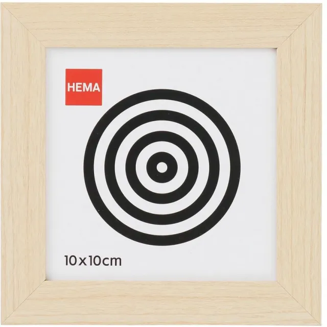 HEMA Fotolijst 10x10cm hout (hout)