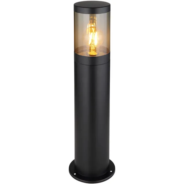 Globo vloerlamp - Xeloo - zwart - metaal - Ø 14cm - E27 - 32015BS