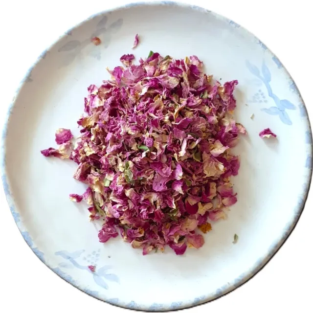 Bonheur de Provence Gedroogde rozenblaadjes - 100 gram - geschikt voor consumptie