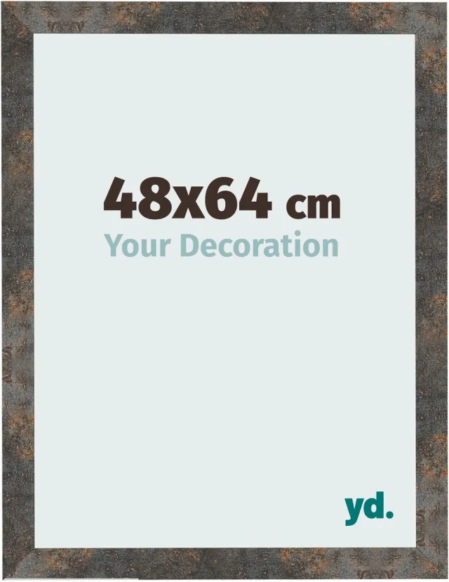 yd. Your Decoration - Fotolijst 48x64 cm - MDF - Geoxideerd Metaal - Bologna