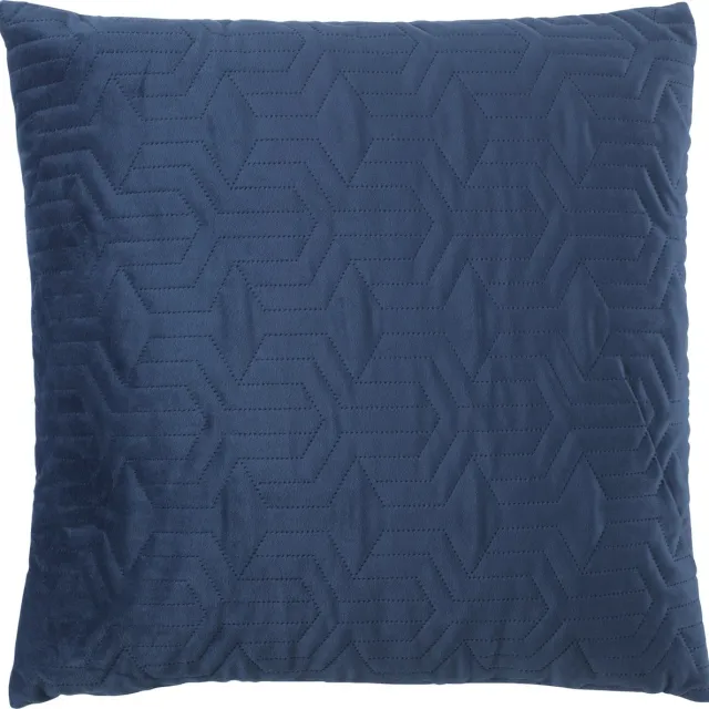 Dutch Decor JOAN - Kussenhoes blauw 45x45 cm - met rits