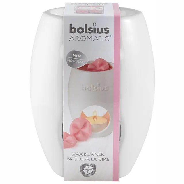 Bolsius Wax Burner Ellips Wit