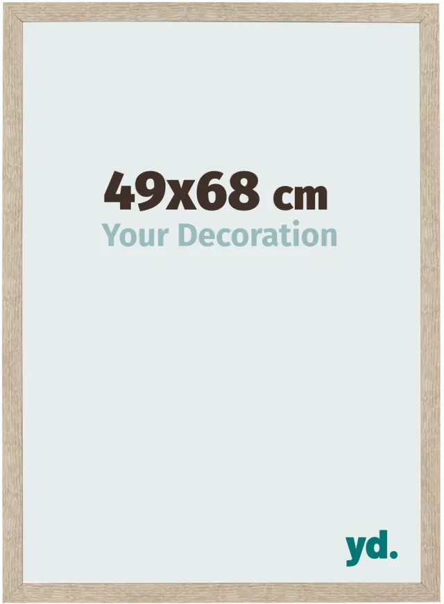 yd. Your Decoration - Fotolijst 49x68 cm - MDF - Sonoma Eiken - Bologna
