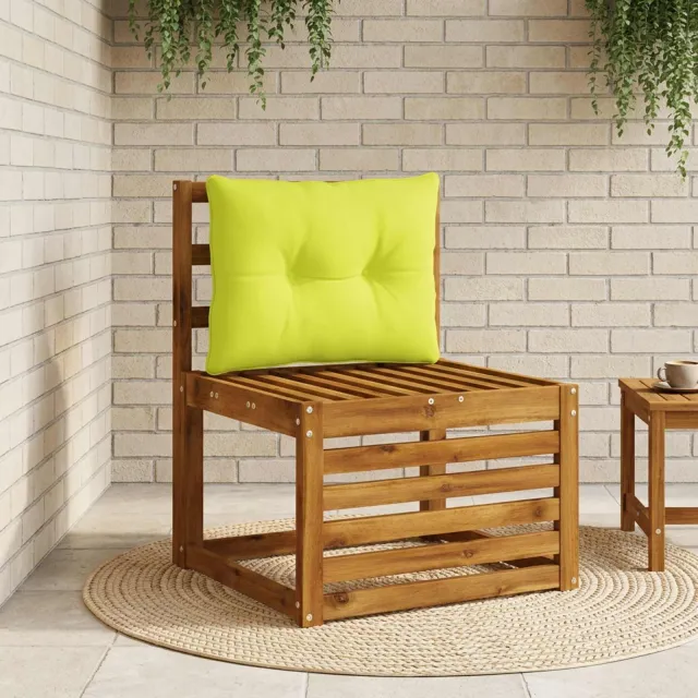 vidaXL Rugkussen PUTTEN 100% Polyester Helder groen 50 x 40 x 10 cm