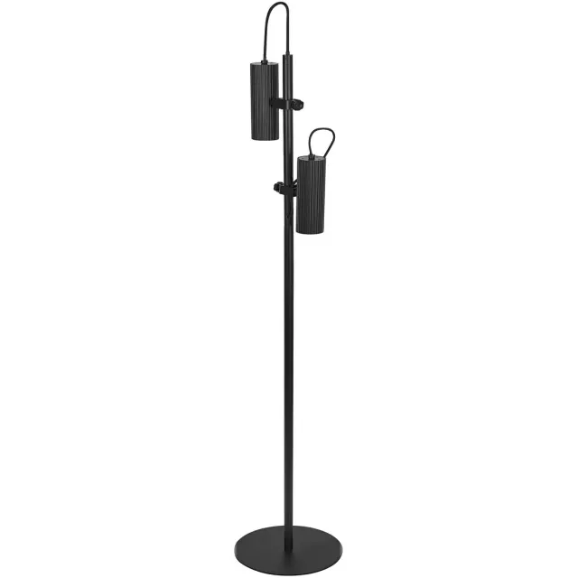 Osram DECOR DRUMS Vloerlamp, 7,5W, 2xGU10, niet dimbaar, IP20, 250mm, zwart