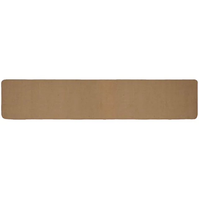 vidaXL Gebied - Tapijt - Lichtbruin - 60 - x - 400 - cm - Jute Licht bruin