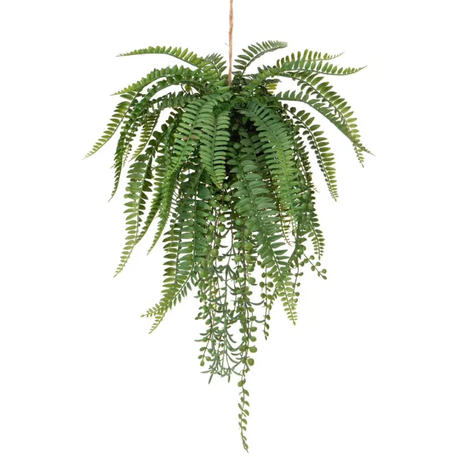 Briful Kunstvaren Hangplant - Levensecht Zonder Pot - Voor Wand Keuken Veranda Decoratie Groen