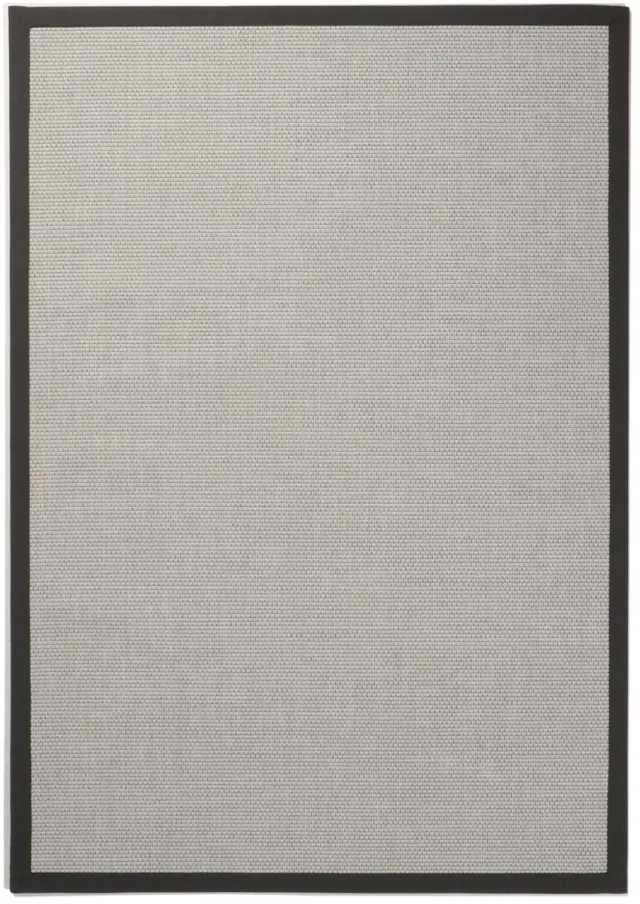 DÉJA Living Vloerkleed 200x290cm - Laagpolig Lichtgrijs Stof - Reims Feston