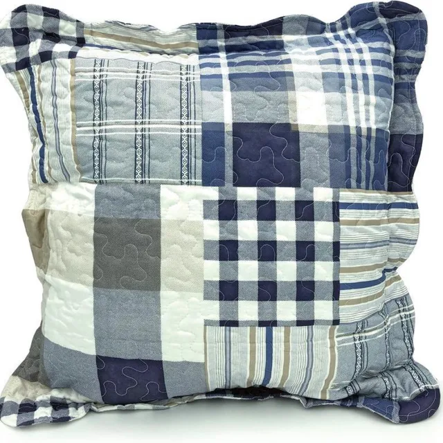 Lavandoux Blue Loft - Sierkussen - 50 x 50 cm Blauw