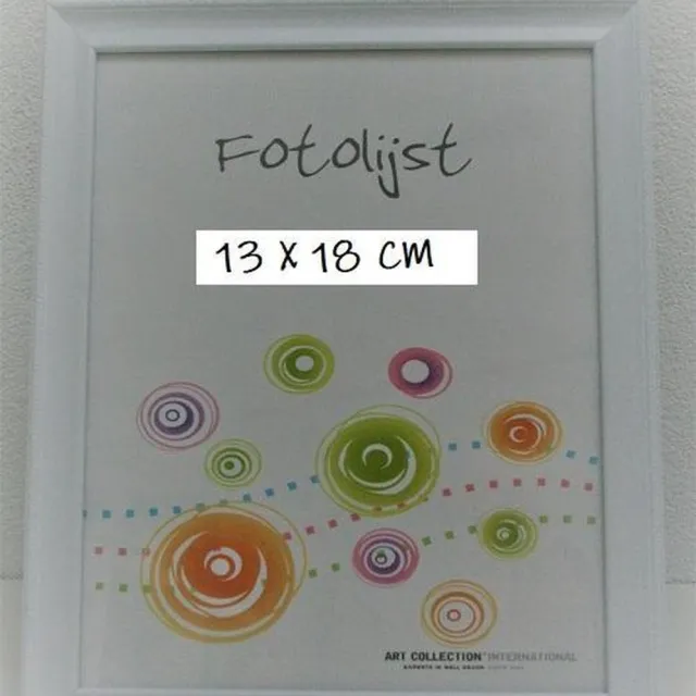 art c Art Collection Kunststof Fotolijst Prague Wit 13×18 cm