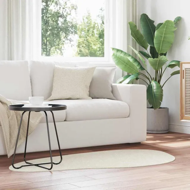 vidaXL Tapijt HUARTE Crèmekleurig 160 x 230 cm Polyester, foto 2